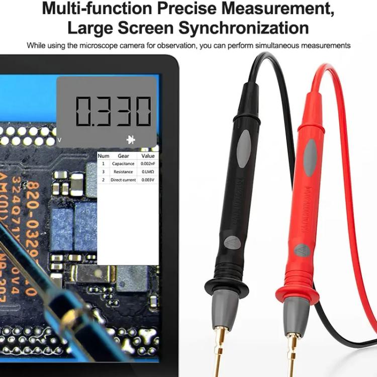 Multifunctional Multimeter 4K Camera Magnifier Microscope Camera