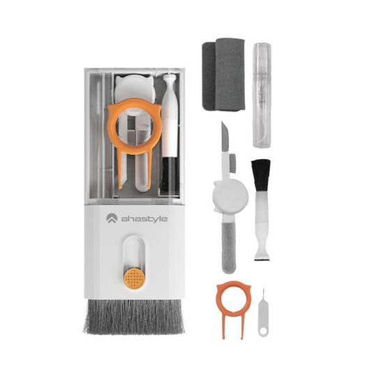 AhaStyle WG121 10 In 1 Multi-functional Cleaning Tools For Earphones Mobile Phones Tablets