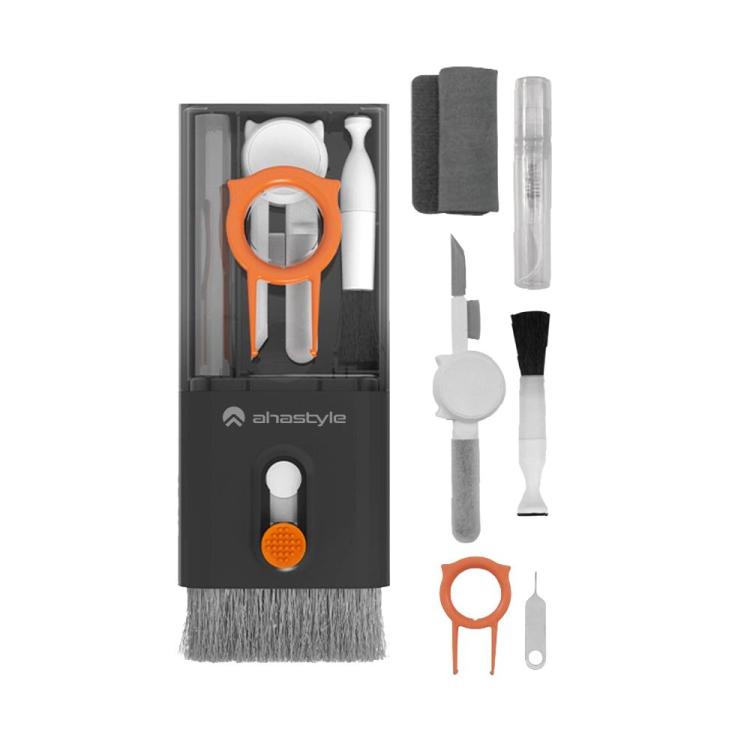 AhaStyle WG121 10 In 1 Multi-functional Cleaning Tools For Earphones Mobile Phones Tablets