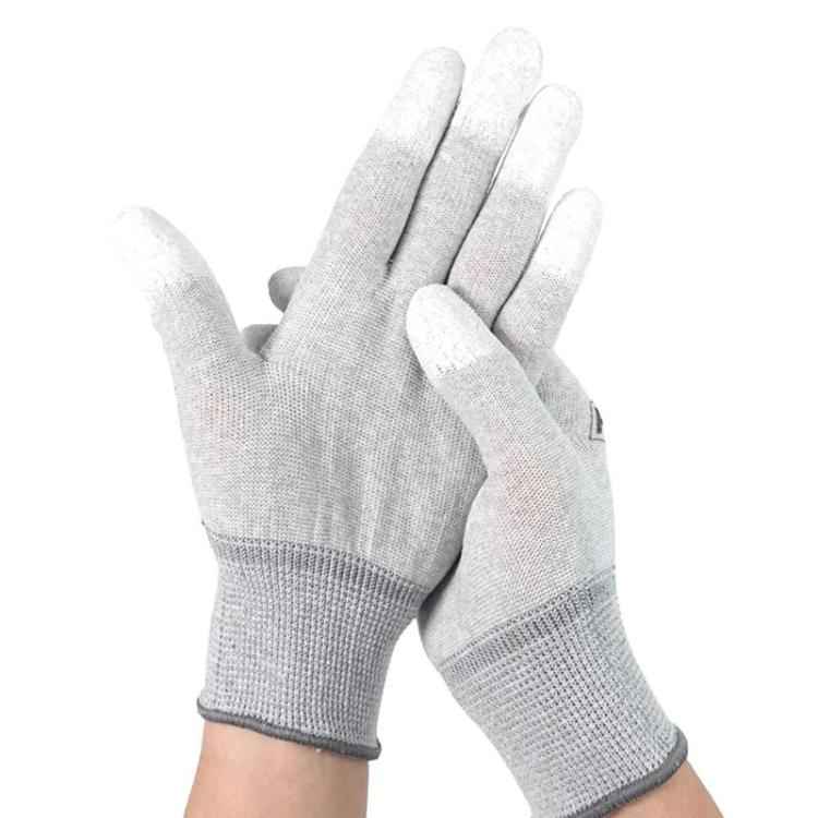 RELIFE RL-063 Anti-Static Thickened Non-Slip Heat Resistant Gloves Phone Screen Lamination Repair Gloves