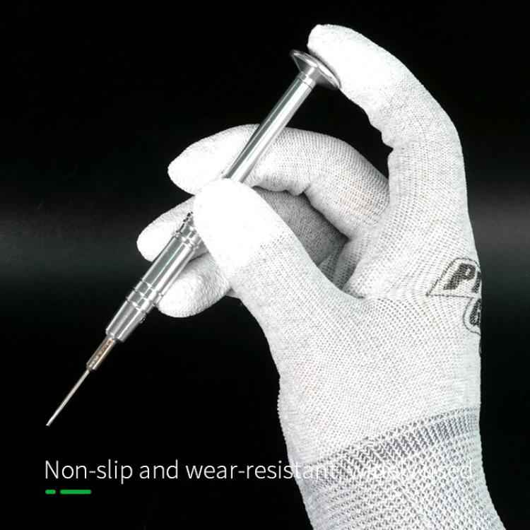 RELIFE RL-063 Anti-Static Thickened Non-Slip Heat Resistant Gloves Phone Screen Lamination Repair Gloves
