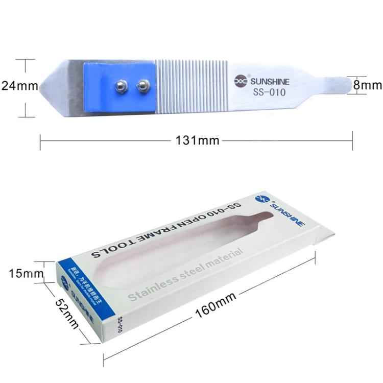 SUNSHINE SS-010 Mobile Phone Shell Opening Frame Disassembling Non-Slip Pry Bar Disassembly Repair Tool