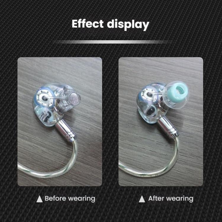 6pcs /Box Food Grade Liquid Silicone Ear Tips HIFI Earphones Earbuds