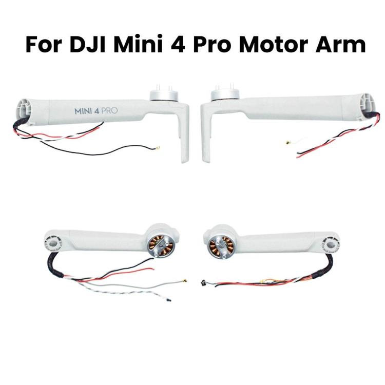 For DJI Mini 4 Pro Drones Arm With Motor Repair Parts