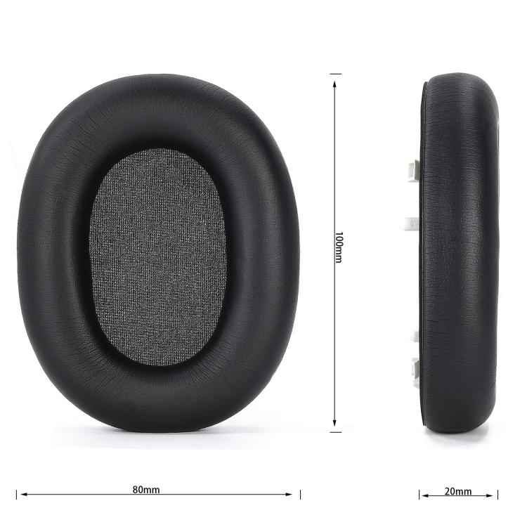 For Sony WH-1000XM6 Headphone 1pair Replacement Protein Ear Pads Soft Foam Ear Cushions