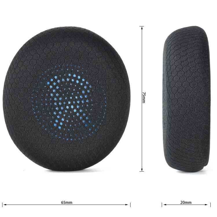 1pair Replacement Ear Pads for Jabra Elite 45h / Evolve2 65 UC Bluetooth Headphones