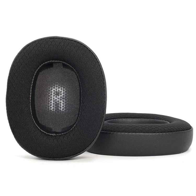 For JBL E55BT 1pair Replacement Earpads Protein Leather & Soccer-Inspired Mesh Combo Ear Cushions