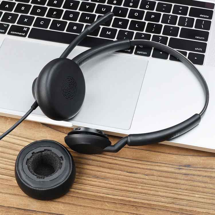 For Jabra Engage 50 II / Engage 40 Wired 2pcs Ear Muffs Earphone Protective Cover