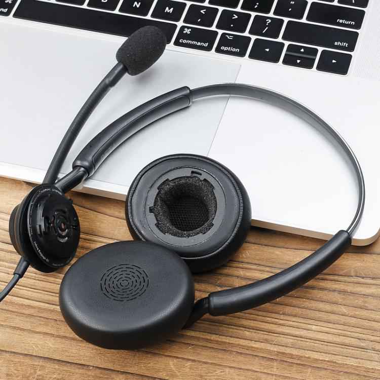 For Jabra Engage 50 II / Engage 40 Wired 2pcs Ear Muffs Earphone Protective Cover