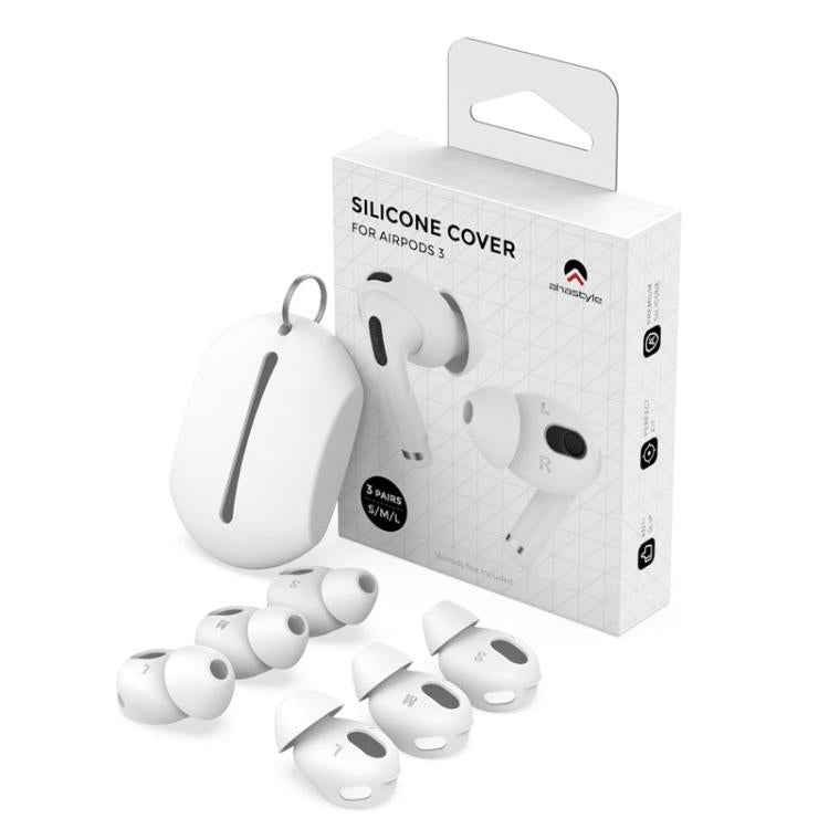 For AirPods 3 AhaStyle PT66-3 3pairs S+M+L Earphone Silicone Acoustic Earplugs