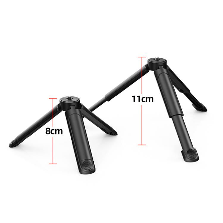 Flymile Action Camera Tripod For DJI, Insta360, GoPro and Other Action Cameras, Tripod Extension, Tripod Extension with Copper Nut Adapter