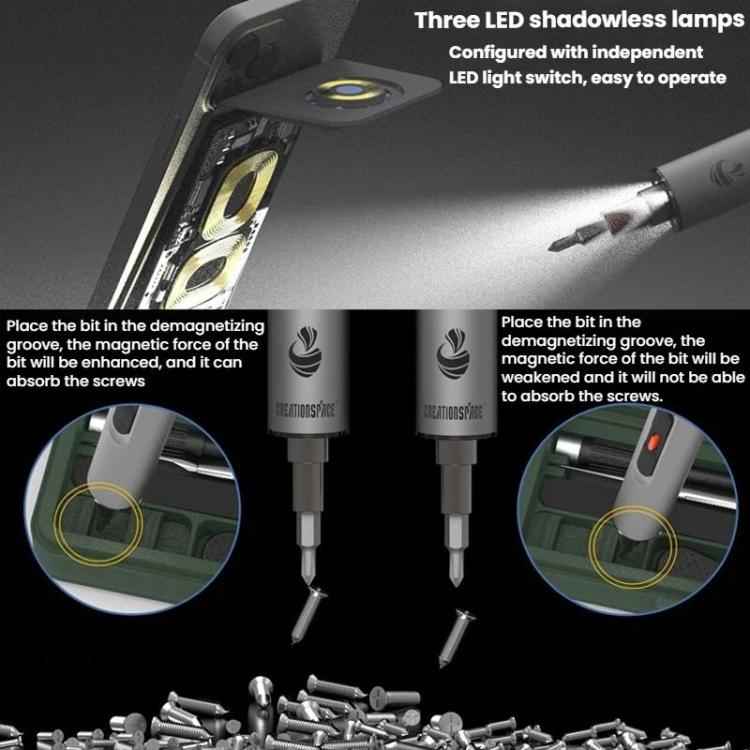 29pcs High-Torque Electric Screwdriver Set For Mobile Phone Repair