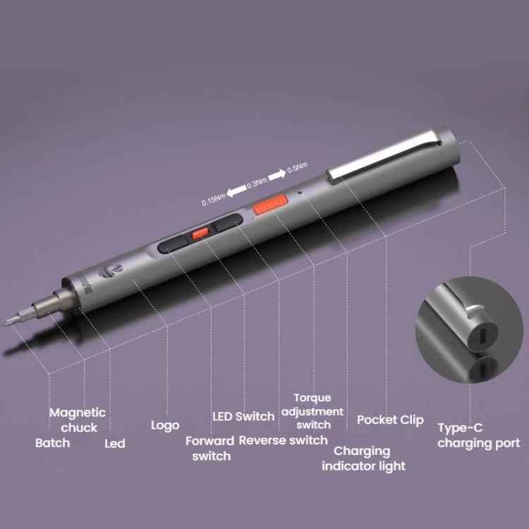 29pcs High-Torque Electric Screwdriver Set For Mobile Phone Repair