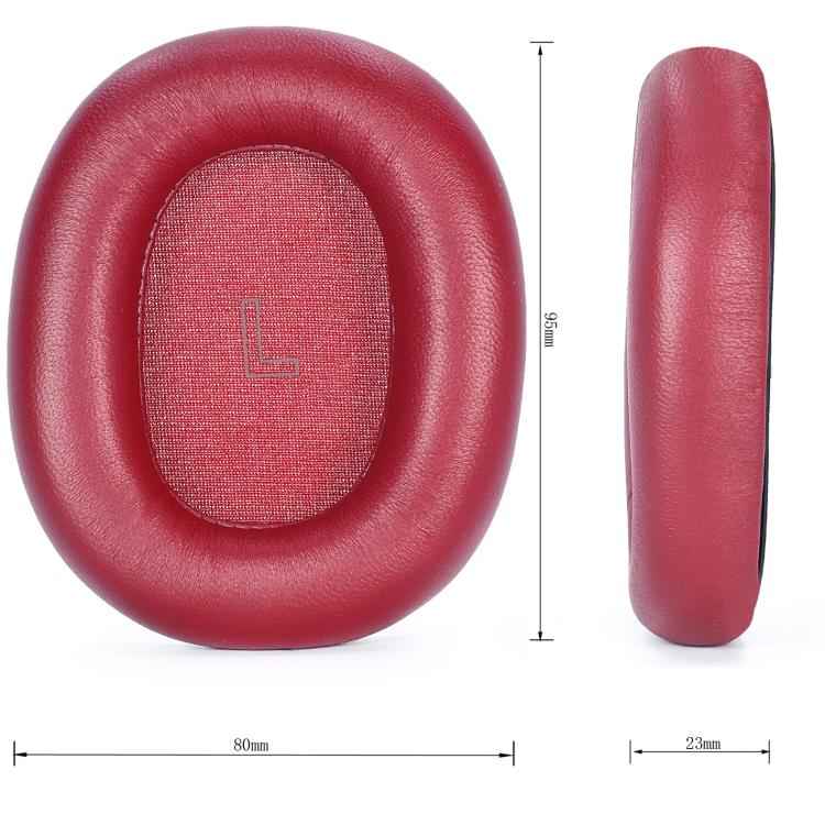 1pair Ear Pads For Bang & Olufsen Beoplay H95 ANC Headphones Genuine Lambskin Ear Cushions With Magnetic Attachment