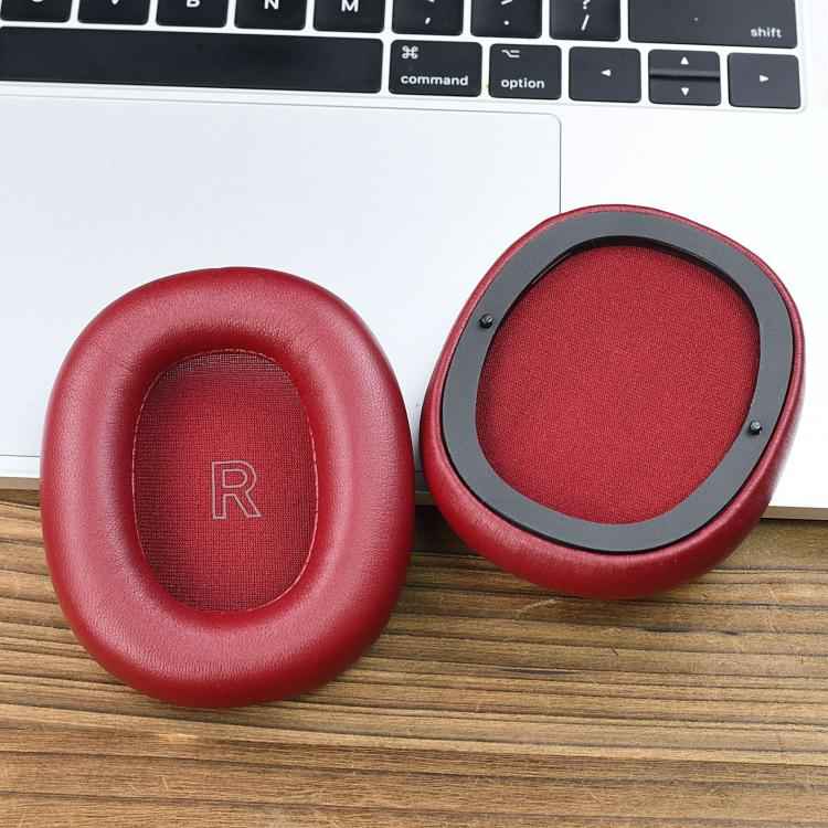 1pair Ear Pads For Bang & Olufsen Beoplay H95 ANC Headphones Genuine Lambskin Ear Cushions With Magnetic Attachment