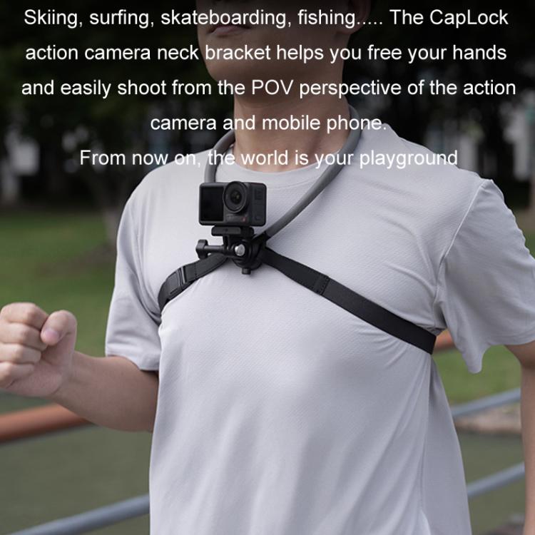 PGYTECH Sports Camera Neck Mount For Angled Shooting, P-GM-389