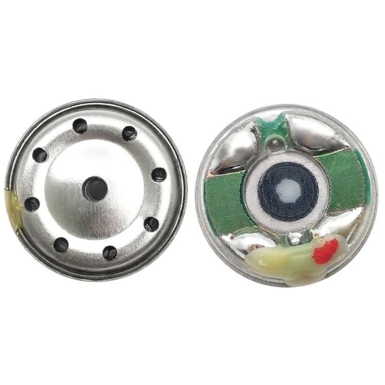 2pcs 10mm Carbon Nanotubes DLC CNT Diaphragm Unit Speaker DIY Low Frequency HIFI Vocal Headphone Speaker, ZS0327