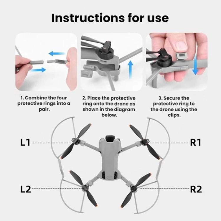 For DJI Mini 5 Pro BRDRC Propeller Bumper Guard Bracket