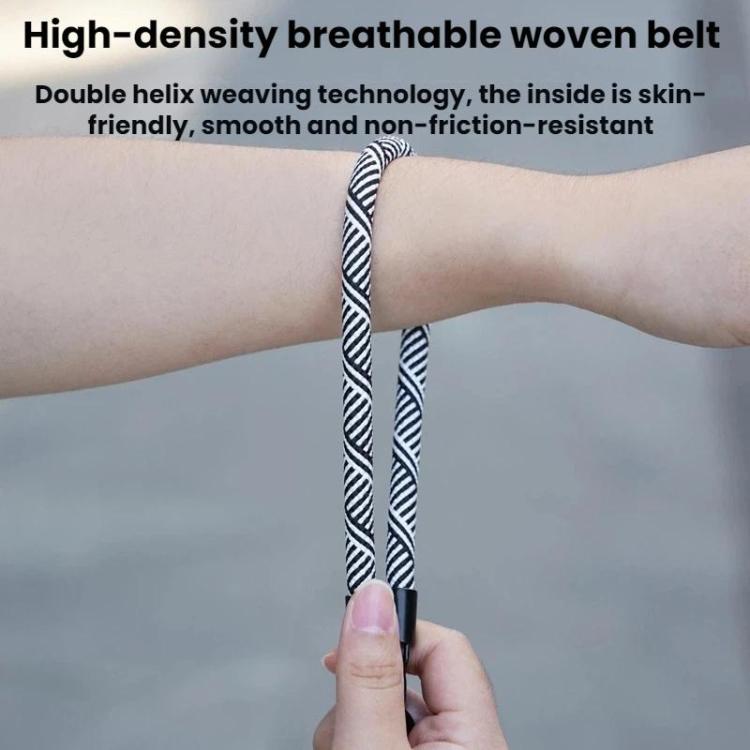 BRDRC Action Camera Anti-Loss Wrist Strap for Action Cameras, DV And Mobile Phones, Black, Gray, Blue, Pink, Yellow, Zebra