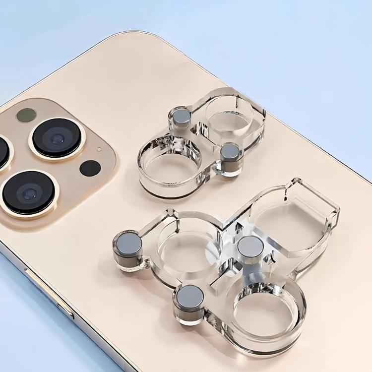 ycs Magnetic Camera Lens Cover for iPhone Dual/Triple Lens Soldering Repair Shield Cover