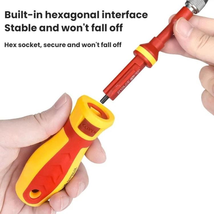 18pcs /Set Multi-Purpose Telescopic Screwdriver Tester Bit Combination