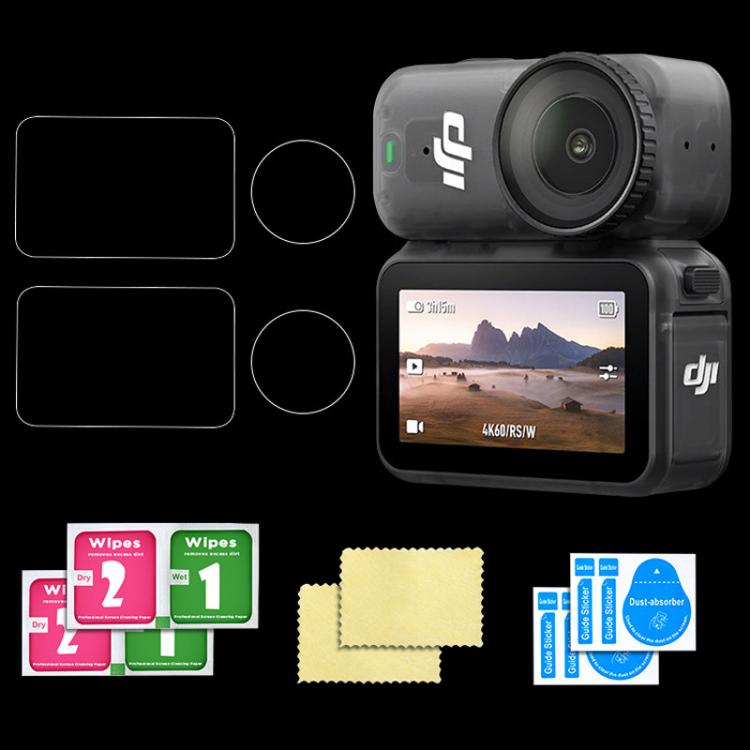 For DJI Osmo Nano CYNOVA HD Scratch-Resistant Tempered Glass Screen Protector, For DJI Osmo Nano 2 sets