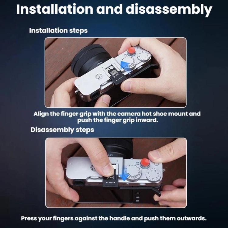 For Fujifilm X-E5 Flymile Protective Non-Slip Hot Shoe Cover Camera Grip