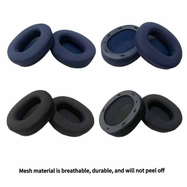 2pcs Replacement Earpads For Sony WH-XB910N Breathable Mesh Fabric Ear Cushions