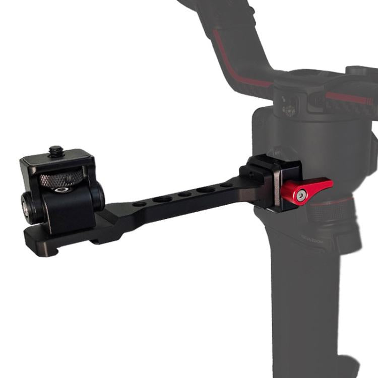For DJI Ronin RS 2 / RS 3 / RS 4 / RSC 2 Stabilizer Mount Lighting Microphone Side Extension