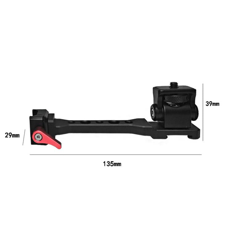 For DJI Ronin RS 2 / RS 3 / RS 4 / RSC 2 Stabilizer Mount Lighting Microphone Side Extension