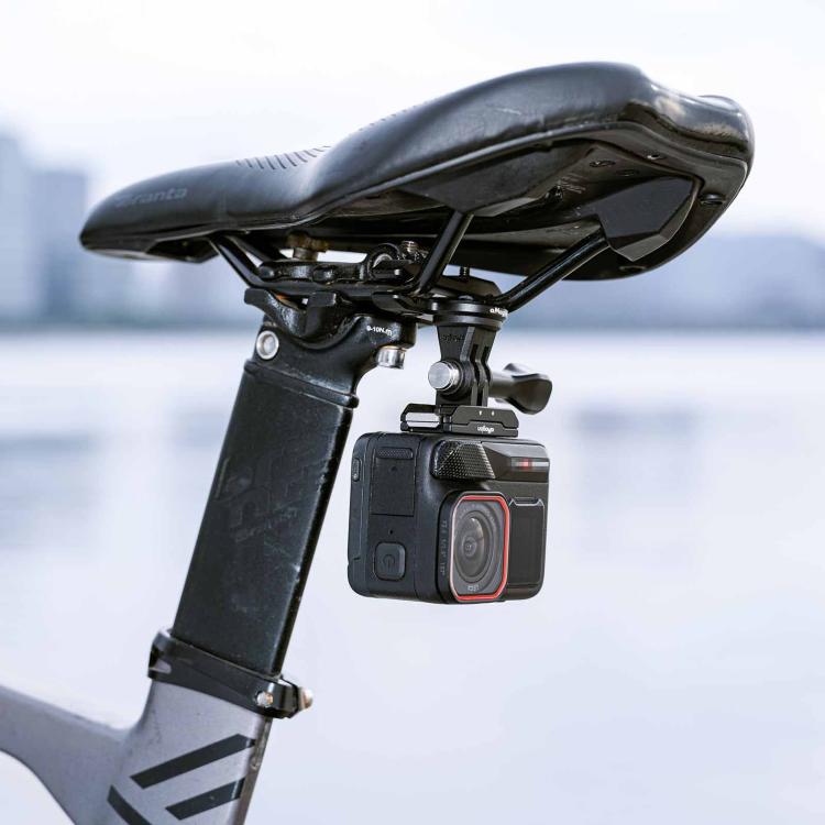 aMagisn Universal Bike Seat Rail Mount for Action Cameras Bike Seat Clamp