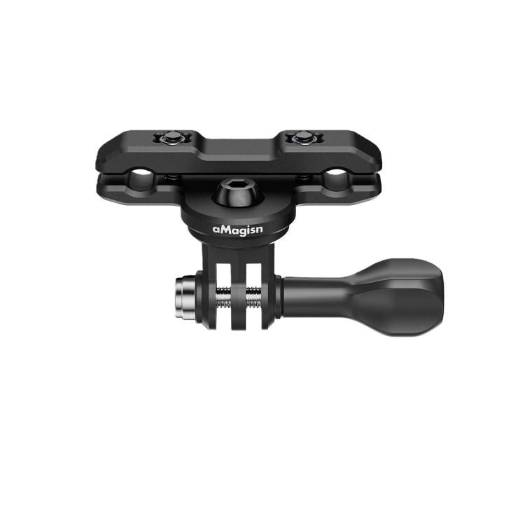 aMagisn Universal Bike Seat Rail Mount for Action Cameras Bike Seat Clamp
