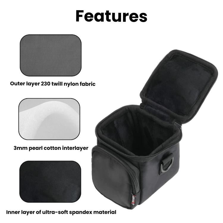 Portable Shoulder Bag for Kodak PIXPRO AZ405 Series & Nikon COOLPIX B500 Digital Cameras Compact Carrying Case, AZ405 Series Bag