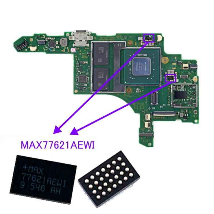 MAX77621AEWI Power Supply IC Chip For Nintendo Switch Console, MAX77621AEWI