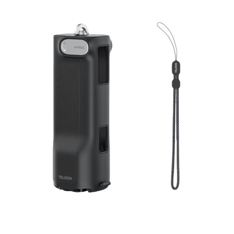 For Insta360 X5/X4 TELESIN Foldable Utility Grip Shooting Handle with Built-in Tripod