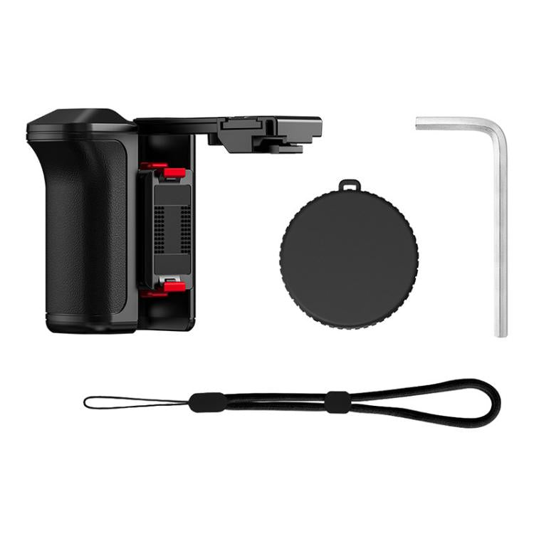 Flymile For DJI Osmo Action 5 Pro / 4 / 3 Camera Cage Handle With Magnetic Quick-Release Base