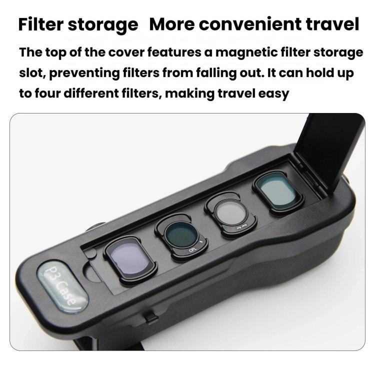 For DJI Osmo Pocket 3 Magnetic Flip Cover Case Body Lens Protector