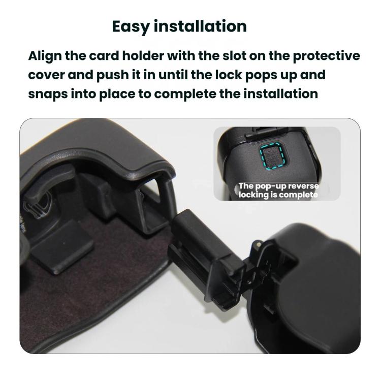 For DJI Osmo Pocket 3 Magnetic Flip Cover Case Body Lens Protector