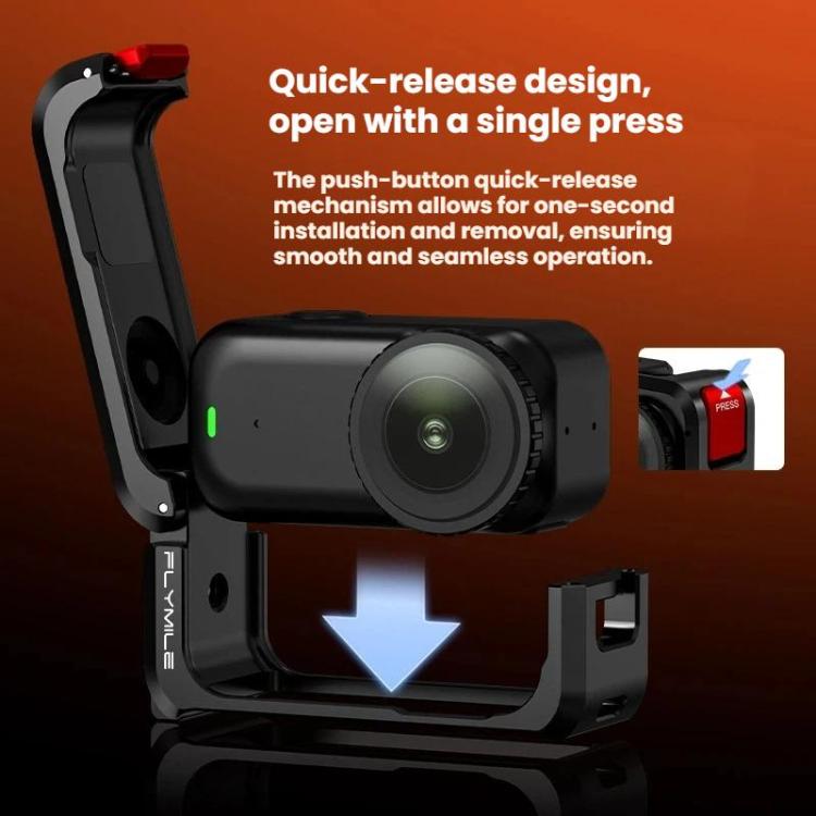 For DJI Osmo Nano Flymile Metal Cage Protective Case Extension Frame, ON015