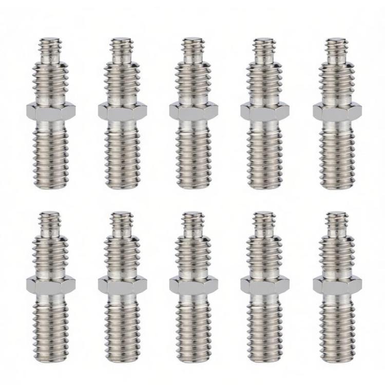 Cloud Platform Central Axis 1/4 To 3/8 inch Tripod Adapter Camera Screw, 10pcs E7, 10pcs E8