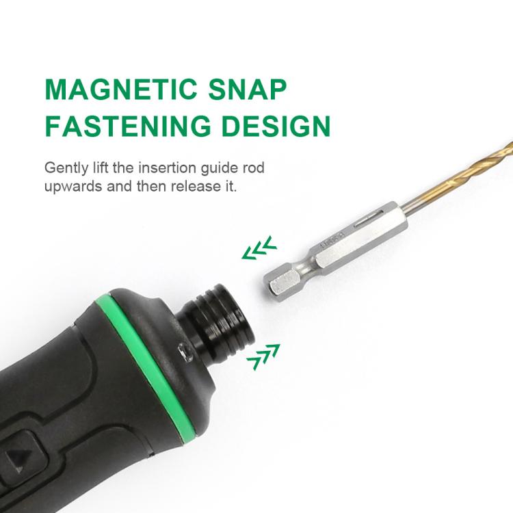 BAKU 41-In-1 Electric Screwdriver Set With USB-C Charging & Dual LED Lights For Home Repair, Electronics, BA-0001