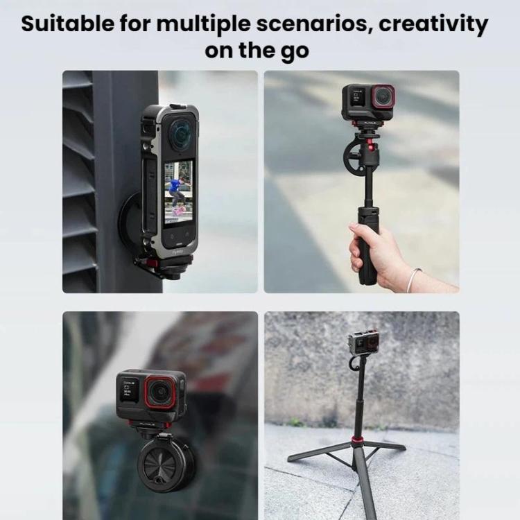 For Insta360 Ace Pro / 2 Flymile Quick-Release Magnetic Extension Stand