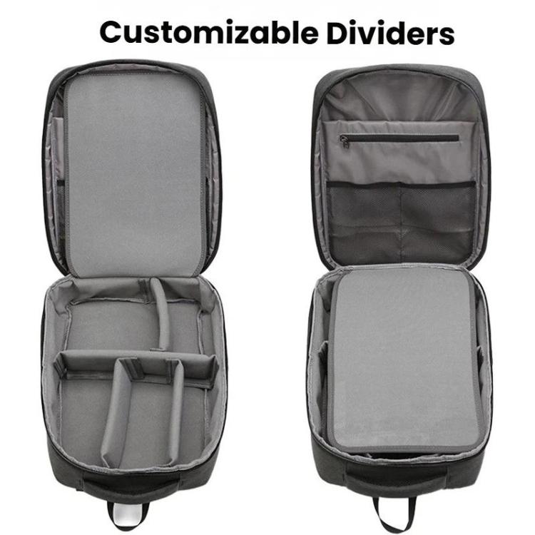 For DJI Avata 360 Motion Fly More Combo Hard Shell Backpack Customizable Large Compartments with Trolley Sleeve, Motion Fly More Combo