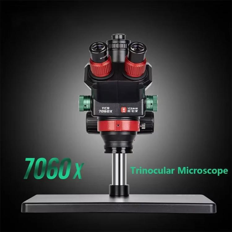 With Base Model 0.5X Microscope Smartphone Motherboard Chip Repair Tool, YCS 7060X