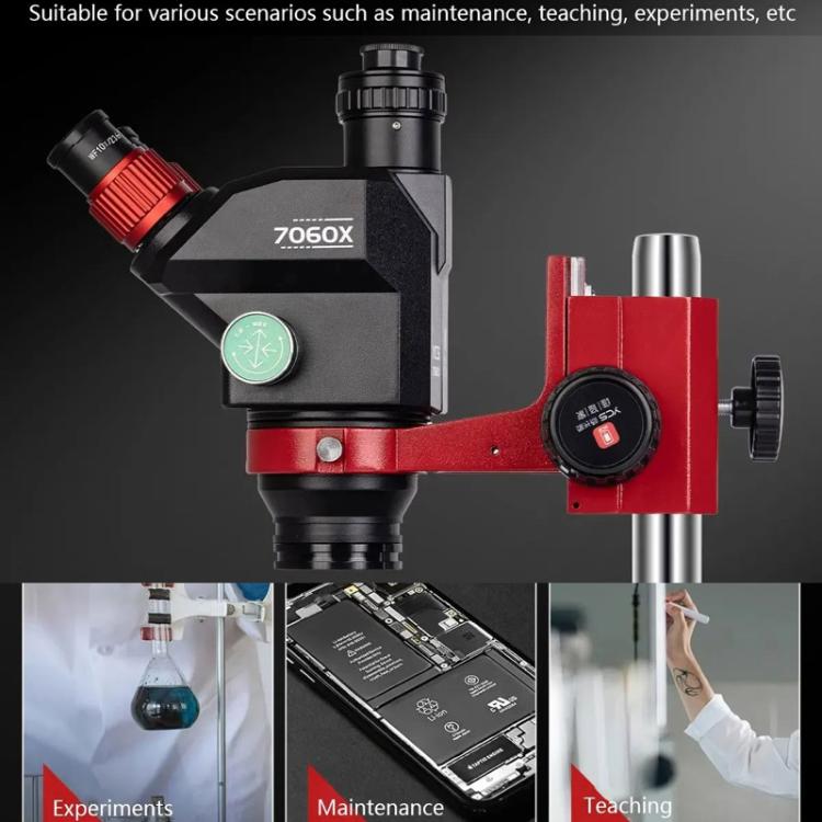 With Base Model 0.5X Microscope Smartphone Motherboard Chip Repair Tool, YCS 7060X