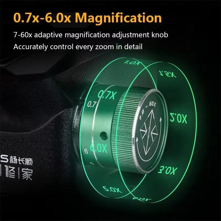 With Base Model 0.5X Microscope Smartphone Motherboard Chip Repair Tool, YCS 7060X