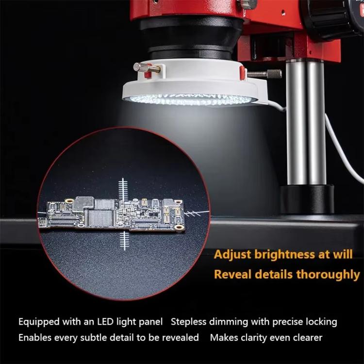 With Base Model 0.5X Microscope Smartphone Motherboard Chip Repair Tool, YCS 7060X