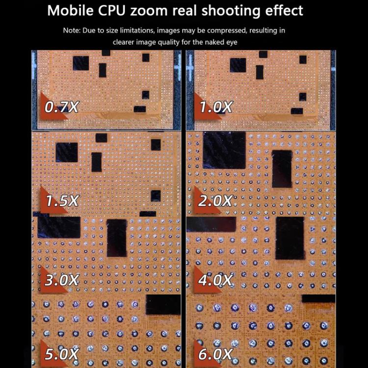 With Base Model 0.5X Microscope Smartphone Motherboard Chip Repair Tool, YCS 7060X