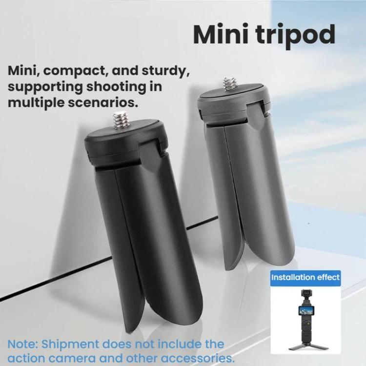 For DJI Osmo Pocket 3 / Insta360 X4 / X5 BRDRC Desktop Fixed Support Tripod
