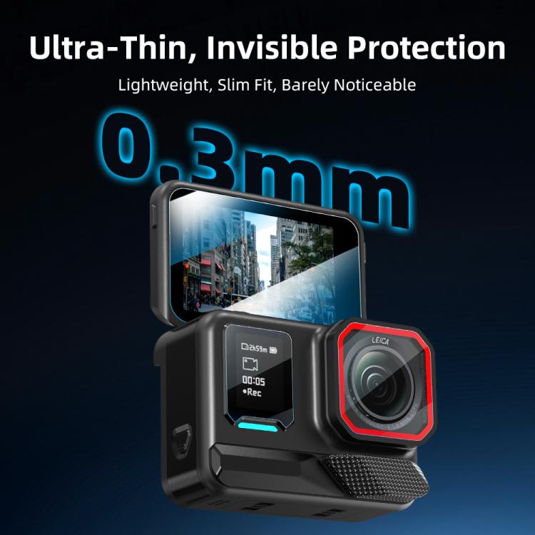 For Insta360 Ace Pro 2 Flymile Tempered Glass Screen Protector
